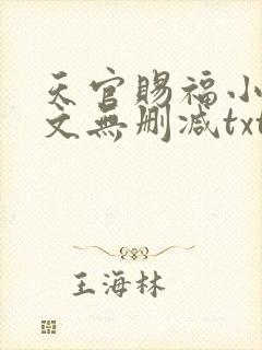 天官赐福小说全文无删减txt