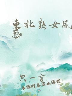 东北熟女风情之惑