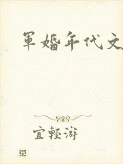 军婚年代文推荐