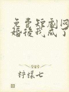 免费短剧网站闪婚后我成了大佬的掌中之物