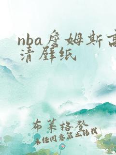 nba詹姆斯高清壁纸