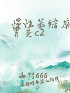 慢性萎缩糜烂性胃炎c2