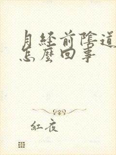 月经前阴道痒是怎么回事