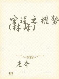 官道之权势滔天(林峰)