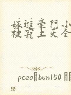 嫁进豪门小可怜被宠上天全集免费