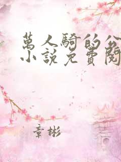 万人骑的公交车小说免费阅读
