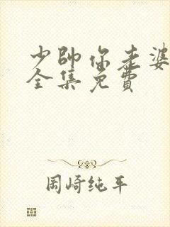 少帅你老婆又跑全集免费