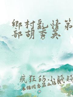 乡村乱情第十七部胡秀英