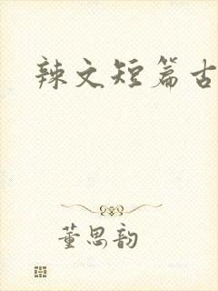 辣文短篇古文