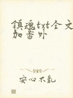 镇魂txt全文加番外