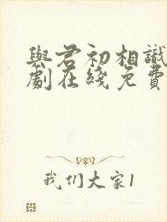 与君初相识电视剧在线免费观看全集
