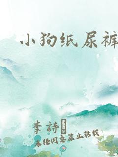 小狗纸尿裤