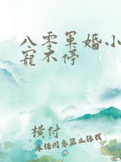 八零军婚小甜妻宠不停