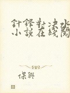 针锋对决水千丞小说在线阅读