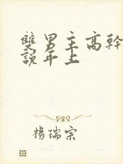双男主高干文小说年上
