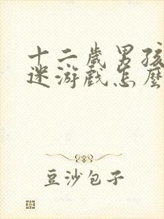 十二岁男孩子沉迷游戏怎么办