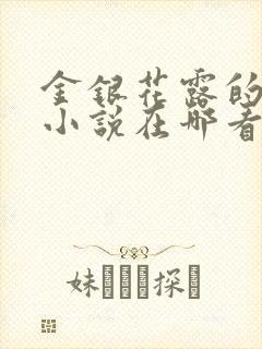 金银花露的作品小说在哪看