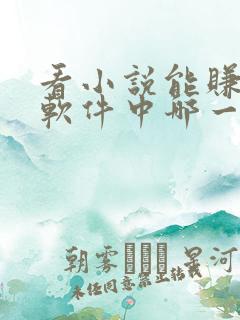看小说能赚钱的软件中哪一个最好?
