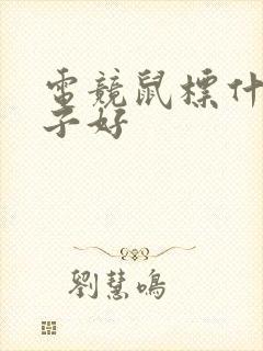 电竞鼠标什么牌子好
