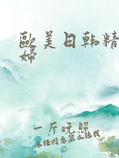 欧美日韩精品少妇