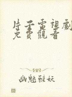 片子电视剧全集免费观看