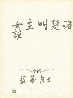 女主叫楚洛的小说