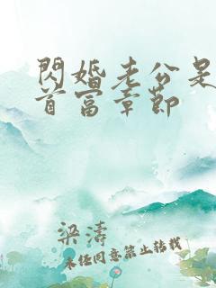 闪婚老公是千亿首富章节