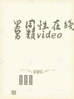 男同性在线变态另类video