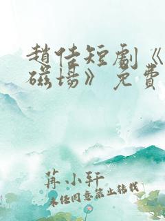 赵佳短剧《爱的磁场》免费观看