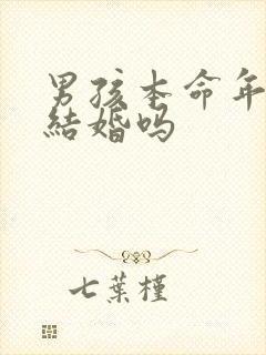 男孩本命年可以结婚吗