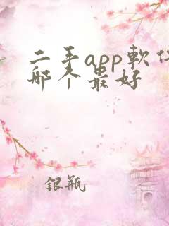 二手app软件哪个最好