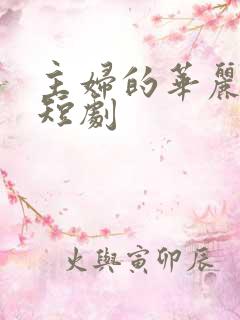 主妇的华丽反击短剧