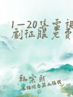 1—20集电视剧征服免费观看