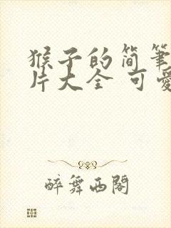 猴子的简笔画图片大全 可爱 简单