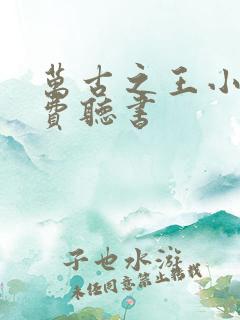 万古之王小说免费听书