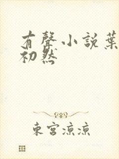 有声小说叶辰萧初然