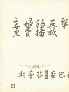 主妇的反击短剧免费播放
