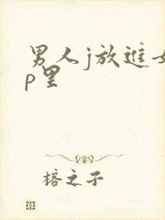 男人j放进女人p里