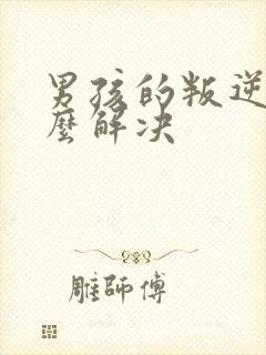 男孩的叛逆期怎么解决