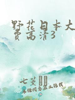 野花日本大全免费高清3