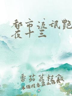 都市流氓艳遇记夜十三