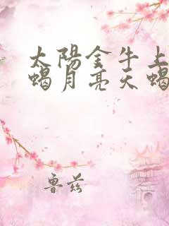 太阳金牛上升天蝎月亮天蝎