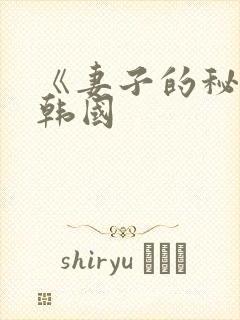 《妻子的秘密》韩国