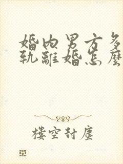 婚内男方多次出轨离婚怎么判