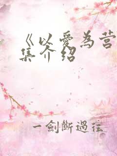 《以爱为营》分集介绍