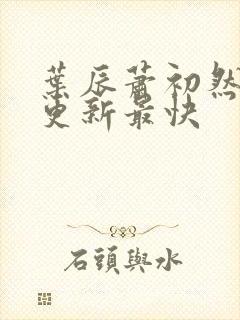 叶辰萧初然免费更新最快