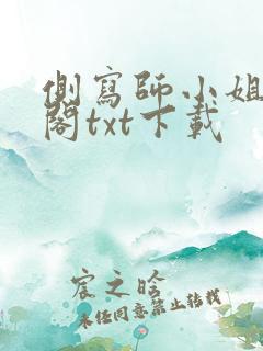 侧写师小姐笔趣阁txt下载