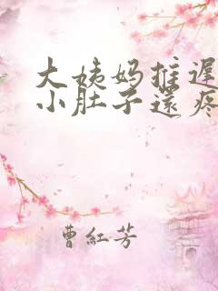 大姨妈推迟3天小肚子还疼
