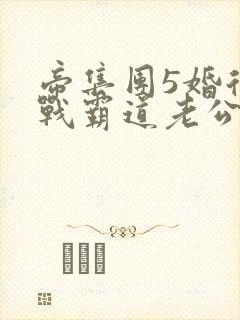 帝集团5婚后冷战霸道老公全文免费阅读