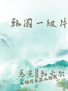 韩国一级片a